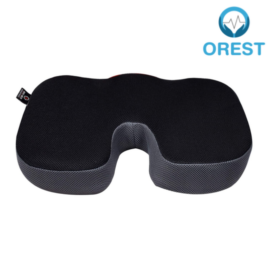 ORTHO COCCYX BLK MESH-GREY MESH (MF)