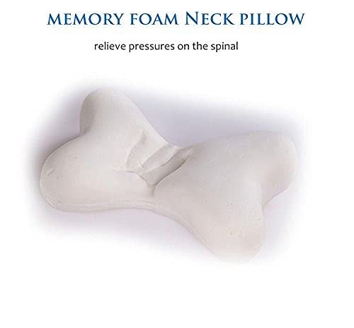 ORTHO BONE SHAPED CAR NECK PILLOW BEIGE