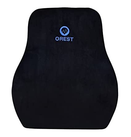 ORTHO BLK VELVET BACKREST (MF)