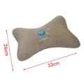 ORTHO BONE SHAPED CAR NECK PILLOW -BEIGE