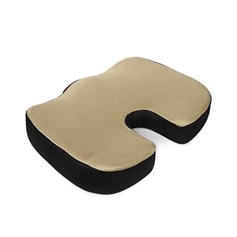 ORTHO COCCYX+BLK MESH-BEIGE MESH (PU)